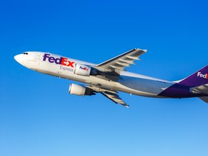 Un Airbus A300-600F de FedEx. (Illustration)